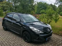 Gebraucht Peugeot 206+ 2012 Schwarz Kleinwagen