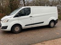 Gebraucht Ford Transit Custom 101 PS (74 kW) 2014 Weiß Van / Kleinbus