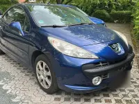Gebraucht Peugeot 207 CC 120 PS (88 kW) 2009 Blau Cabrio