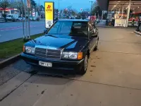 Gebraucht Mercedes 190 120 PS (88 kW) 1991 Blau Limousine