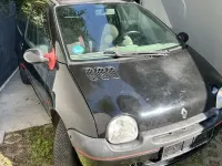 Gebraucht Renault Twingo Expression 60 PS (44 kW) 2002 Schwarz Kleinwagen