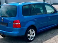 Gebraucht VW Touran 116 PS (85 kW) 2004 Blau Van / Kleinbus