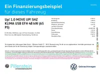 Gebraucht VW up! move up! 65 PS (47 kW) 2021 Silber Kleinwagen