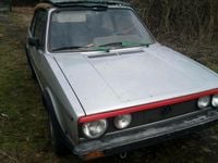 Gebraucht VW Golf Cabriolet 110 PS (80 kW) 1980 Silber Cabrio