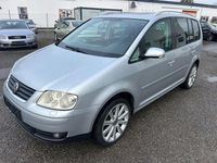 Gebraucht VW Touran Highline 116 PS (85 kW) 2004 Silber Van / Kleinbus