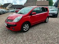 Gebraucht Nissan Note Acenta 88 PS (64 kW) 2007 Rot Kleinwagen