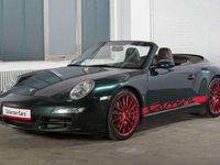 gebraucht Porsche 997 4 S Cabriolet Sonderfarbe Metallic Grün!