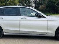 gebraucht Mercedes C200 C 200d T 9G-TRONIC*NAVI*KAMERA*AHK*TEILLEDER*LED*