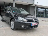 Gebraucht VW Golf VI Style 105 PS (77 kW) 2011 Schwarz Kleinwagen