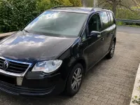 Gebraucht VW Touran 105 PS (77 kW) 2007 Schwarz Van / Kleinbus