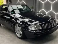 Gebraucht Mercedes SL320 224 PS (164 kW) 2000 Schwarz Cabrio