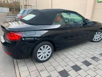 gebraucht BMW 218 D Cabriolet schwarz - Sport-Line