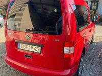 Gebraucht VW Caddy Life 80 PS (58 kW) 2009 Rot Van / Kleinbus