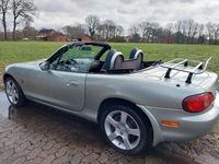Gebraucht Mazda MX5 145 PS (106 kW) 2003 Silber Cabrio