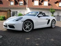 Gebraucht Porsche 718 Boxster 299 PS (219 kW) 2017 Weiß Cabrio