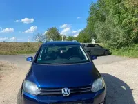 Gebraucht VW Golf Plus Cross Comfortline 122 PS (89 kW) 2009 Blau Van / Kleinbus