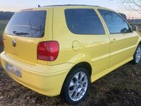 Gebraucht VW Polo Conceptline 60 PS (44 kW) 2000 Gelb Kleinwagen