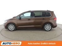 Gebraucht VW Touran Highline 180 PS (132 kW) 2017 Braun Van / Kleinbus