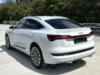 Gebraucht Audi e-tron Sportback S-Line 300 kW (408 PS) 2022 Weiß SUV