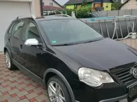 Gebraucht VW Polo Cross 69 PS (50 kW) 2009 Schwarz Kleinwagen