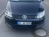 Gebraucht VW Sharan Trendline 140 PS (102 kW) 2012 Schwarz Van / Kleinbus