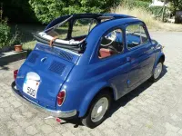 Gebraucht Fiat 500 15 PS (11 kW) 1959 Blau Kleinwagen