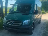Gebraucht Mercedes Sprinter 180 PS (132 kW) 2018 Grün Van