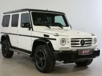 Gebraucht Mercedes G500 421 PS (309 kW) 2017 Designo mystic white 2 SUV