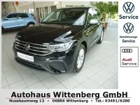 Gebraucht VW Tiguan Allspace Life 150 PS (110 kW) 2022 Schwarz SUV