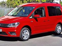 Gebraucht VW Caddy Comfortline 131 PS (96 kW) 2020 Rot Van / Kleinbus