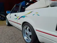 Gebraucht Ford Escort Cabriolet 90 PS (66 kW) 1989 Weiß Cabrio