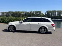 Gebraucht Mercedes C200 AMG line 184 PS (135 kW) 2013 Weiß Limousine