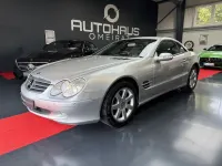 Gebraucht Mercedes SL500 306 PS (225 kW) 2003 Silber Cabrio