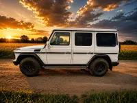 Gebraucht Mercedes G500 296 PS (217 kW) 2005 Weiß SUV