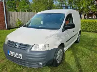Gebraucht VW Caddy 69 PS (50 kW) 2010 Weiß Van / Kleinbus