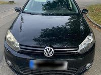 Gebraucht VW Golf VI 86 PS (63 kW) 2012 Schwarz Kleinwagen