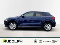 Neu Audi Q2 S-Line 150 PS (110 kW) 2025 Navarrablau metallic SUV