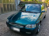 Gebraucht Ford Escort Cabriolet 90 PS (66 kW) 1997 Grün Cabrio