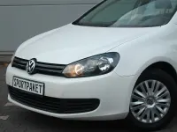 Gebraucht VW Golf VI Comfortline 80 PS (58 kW) 2009 Weiß Kleinwagen