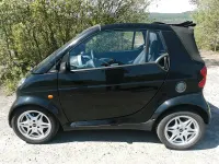 Używany Smart ForTwo Cabrio 61 KM (44 kW) 2003 Czarny Kabriolet
