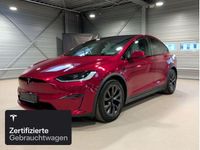 Gebraucht Tesla Model X Long Range AWD 492 kW (669 PS) 2024 Rot SUV