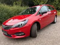 Gebraucht Opel Astra Edition 122 PS (89 kW) 2021 Rot Kombi