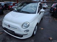 Gebraucht Fiat 500 Lounge 69 PS (50 kW) 2010 Weiß Cabrio