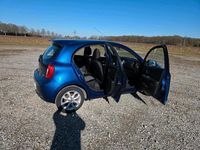 Gebraucht Nissan Micra Acenta 98 PS (72 kW) 2016 Blau Kleinwagen