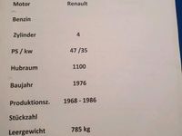 gebraucht Renault R6 Oltimer mit H-Kennzeichen