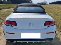 gebraucht Mercedes C200 C-Klasse Cabrio 9G-TRONIC AMG Line Vollleder