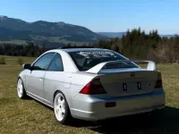 Gebraucht Honda Civic 125 PS (91 kW) 2001 Silber Coupé