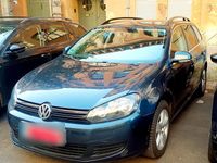 Gebraucht VW Golf VI 105 PS (77 kW) 2010 Blau Kleinwagen