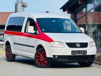 Gebraucht VW Caddy Maxi Life Team 105 PS (77 kW) 2010 Weiß Van / Kleinbus