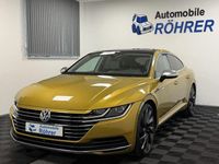 Gebraucht VW Arteon 239 PS (175 kW) 2017 Gelb kurkumagelb metallic (metallic) Kleinwagen